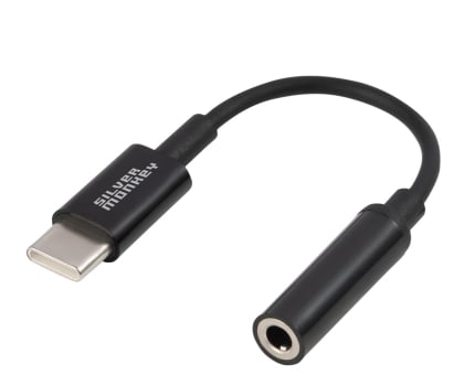 Przejściówka Silver Monkey Adapter USB-C - minijack 3.5 B